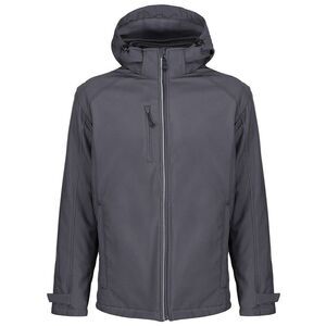 Regatta Mens Erasmus 4 In 1 Soft Shell Jacket / Seal Grey